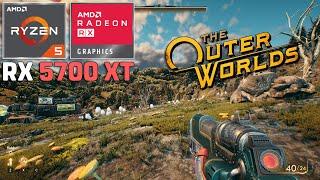 The Outer Worlds - RX 5700 XT + Ryzen 5 5600G - 1080p Ultra Settings