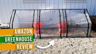 Easiest Greenhouse Ever? Unsponsored Amazon Seedling Greenhouse Review