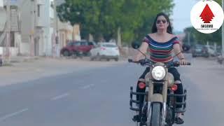 Desi Girl Riding Bullet Bike