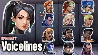 *New* Voice line Interactions  Episode 9