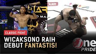 Sangar Wicaksono Tanpa Ampun Hujani Bogem Keras ke Rahmad Karama  Classic Fight One Pride MMA