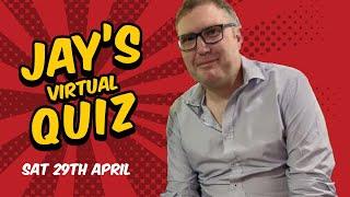 Virtual Pub Quiz Saturday 29th April