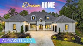 Must See Nearly 12000 SQFT Home w Indoor Waterfall + Movie Theater FOR SALE North of Atlanta