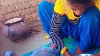 village girl roti maker  village life style vlog vlog