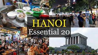  20 Things by 5 themes you should do in HANOI Vietnam