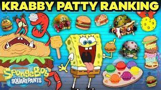 Krabby Patties Ranked By Size   SpongeBob