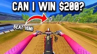 CAN I WIN THE $200 ELIMINATION RACE IN MX BIKES?