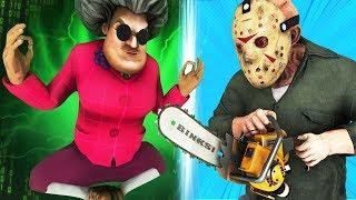 Scary Teacher vs Jason Voorhees Miss T Friday the 13th Mobile Horror Game 3D Animation