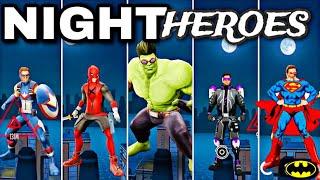 Spider fighter 3 Night Heroes are back in the City 