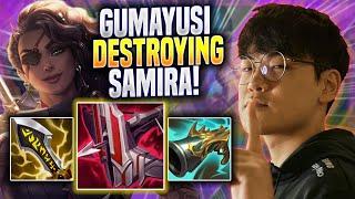 GUMAYUSI DESTROYING WITH SAMIRA - T1 Gumayusi Plays Samira ADC vs Xayah  Preseason 2023