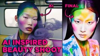 AI Inspired Beauty Shoot  Is this the Future of Photography?