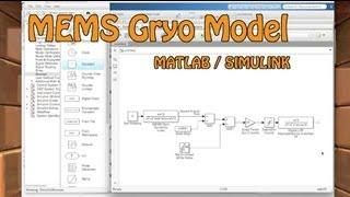 A simple MEMS gyro model using MATLAB  Simulink