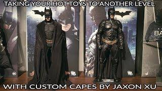 TAKING YOUR HOT TOYS BATMAN TO ANOTHER LEVEL WITH CUSTOM CAPES BY JAXON XU