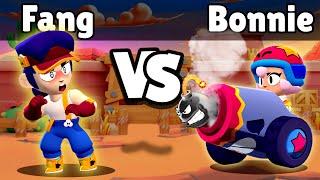 BONNIE 1vs1 FANG  18 Test   Battle Of Stunt Show  Brawl Stars