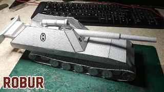 Building Geschützwagen Tiger German Sel-Propelled Gun #papercraft #fypシ #art