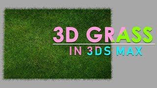 How to Create 3d Realistic Grass in 3ds max using V-ray fur