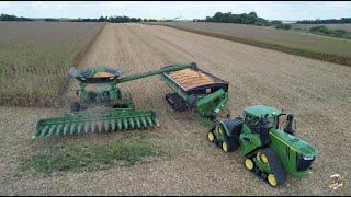 Corn Harvest 2022 at Crossroad Farms in Indiana