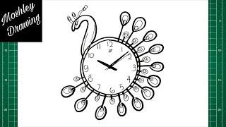 How to Draw a Decorative Wall Clock