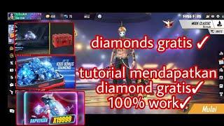 Cara mendapatkan diamonds free fire gratis wow cara nya seperti ini.