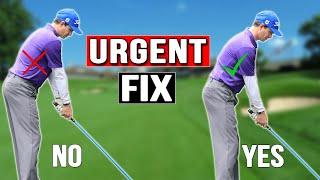 Fix Open Shoulders At Golf Address & NEVER SLICE AGAIN