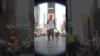 Everybody Dance Now Pt.1 #badmanladi #Dance #timesquare