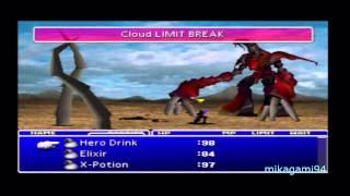 Final Fantasy Vii Cloud vs Ruby Weapon No Summon
