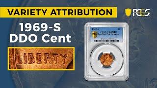 PCGS Variety Attribution  1969-S Doubled Die Obverse Cent