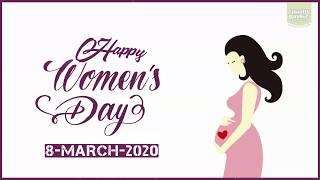 BEST INTERNATIONAL WOMENS DAY STATUS  HAPPY WOMENS DAY TRENDING WHATSAPP STATUS 2020  8TH MARCH