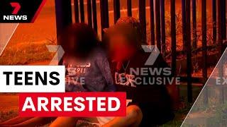 Townsville youths arrested in major incident  7 News Australia