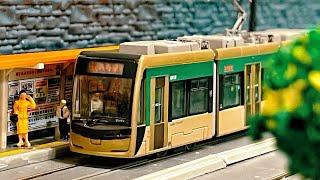 阪堺電気軌道 1001形 “堺トラム” 1001号 低床路面電車 Hankai Tramway Tomytec 鉄道コレクション Tram Model