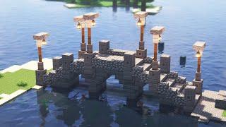 Minecraft Small Medieval Bridge Tutorial