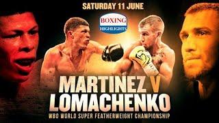 Vasyl Lomachenko vs Roman “Rocky” Martinez  Full Fight
