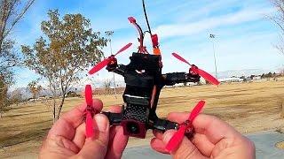 Eachine 130 Racer Small Brushless FPV Racer Flight Test Review