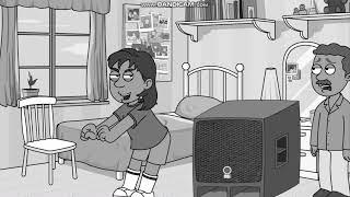 dora blasts rock music at 3 am and gets grounded