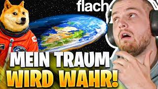 JULES ÜBERTRIFFT sich MAL WIEDER - FLACHE ERDE Theorien  REAKTION Trymacs Stream Highlights