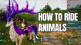 Palworld How to Craft Saddle & Ride Animals Quick Guide