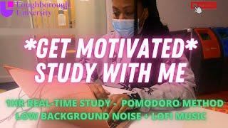 STUDY WITH ME - POMODORO METHOD & LOFI MUSIC + LOW BACKGROUND NOISE