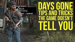 Days Gone Tips And Tricks The Game DOESNT TELL YOU Days Gone Secrets