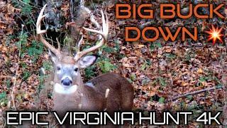 Big Buck Down  Epic Self-Filmed 4k Muzzleloader Hunt  *NEW* Fall 2023 Footage