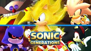 SONIC GENERATIONS - All Bosses As Super Sonic