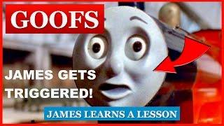 Goofs Found In James Learns A Lesson All Of The Mistakes