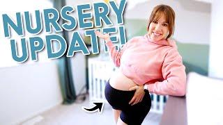 HUGE NURSERY UPDATE 36 weeks pregnant vlog