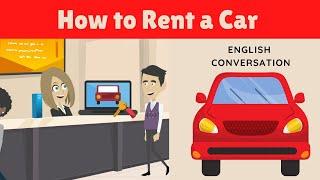 How to Rent a Car in English  Travel English ESL Conversations