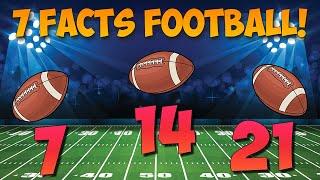 Super Bowl Special Learn Your 7s Multiplication facts