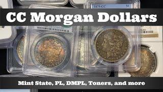 Carson City Morgan Dollars - Mint State PL  DMPL Toners and more - PCGS  NGC