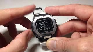 Casio G-Shock GBX100  Notifications Mode