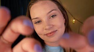 ASMR Face Tapping Scratching and Massage