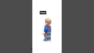 How To Make A LEGO Peter B. Parker from Into The Spider-Verse #shorts