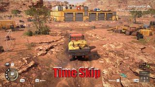 Expedition A Mudrunner Game guide Time Skip  How to Skip the time  Skip to Night  Time Forward