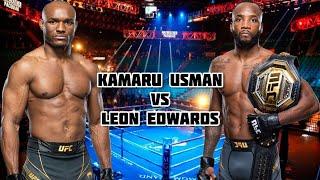 Kamaru Usman vs Leon Edwards  2 Championship Quick Highlights 2023